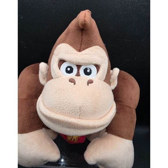 Nintendo Donkey Kong Plush Toy With Red DK Tie - Picture 2 of 8